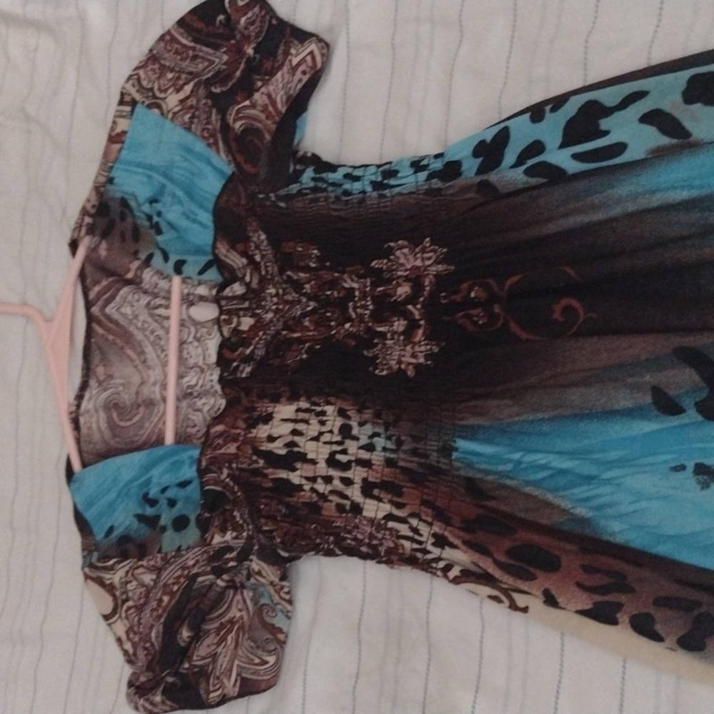Leopard print dress